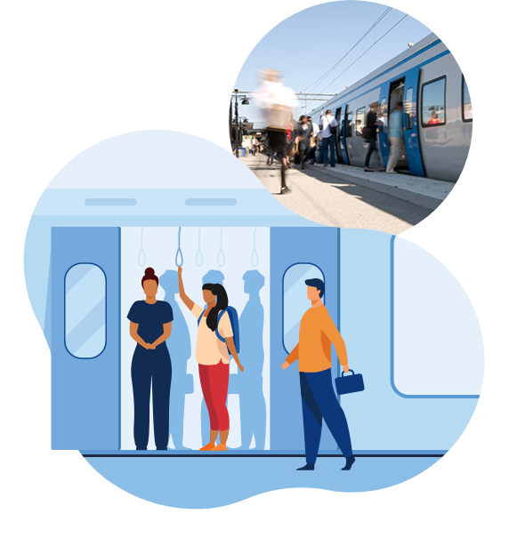 Ridership Collage
