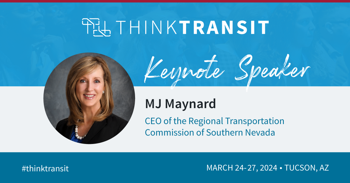 MJ Maynard kicks off ThinkTransit with her keynote on day one